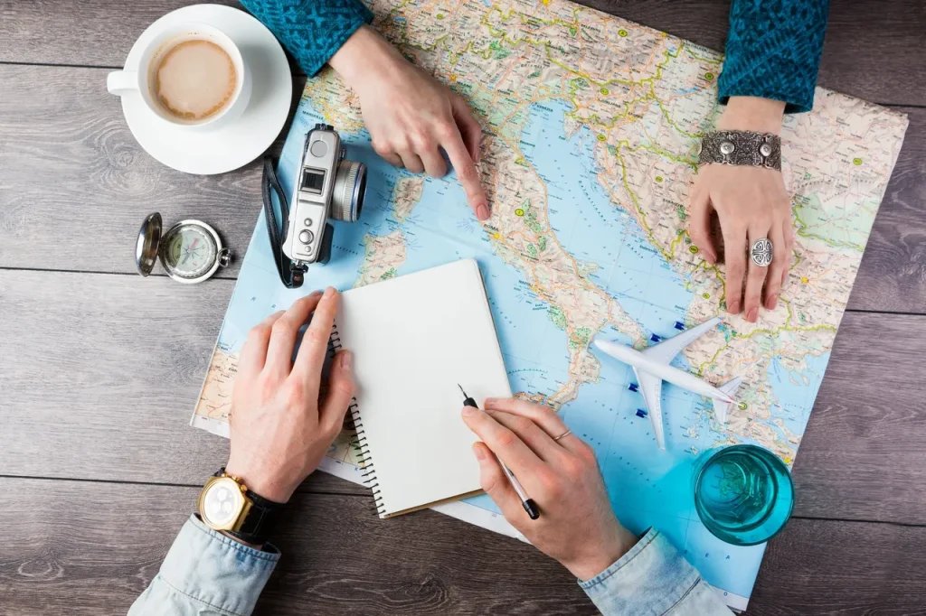 Map discussion and planning