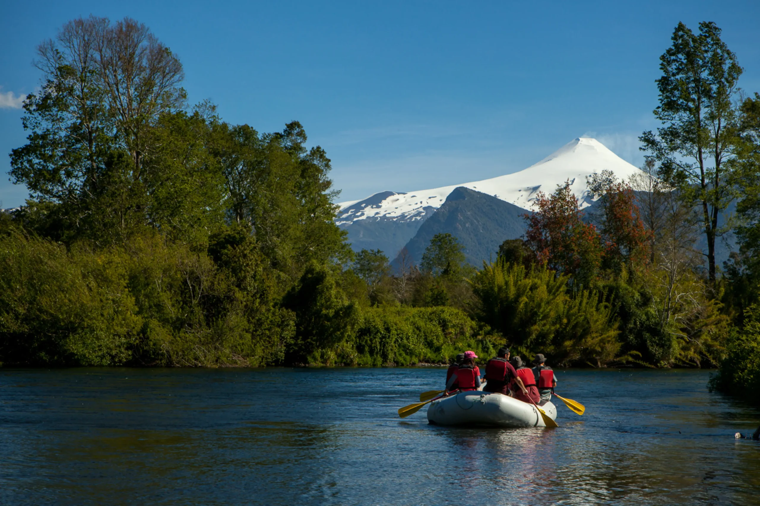 Try rafting on the Liucura River in Chile's Lake District