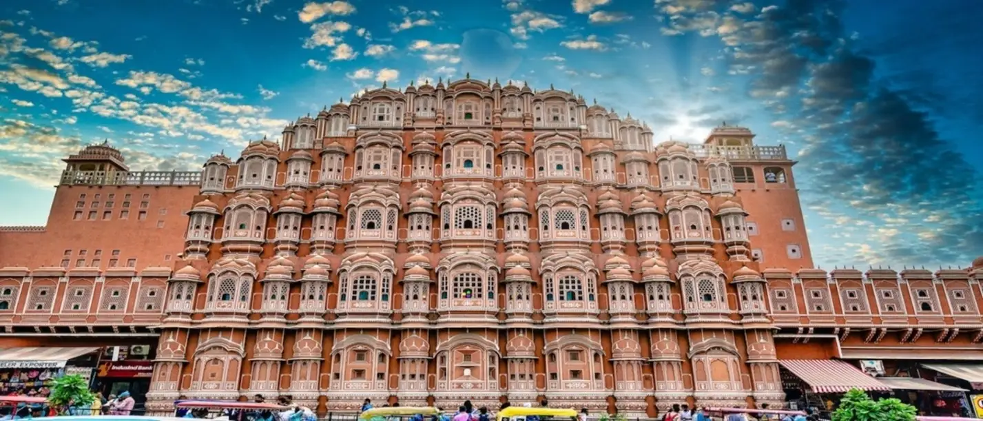 The incredible 'pink city' of Jaipur in Rajasthan, India