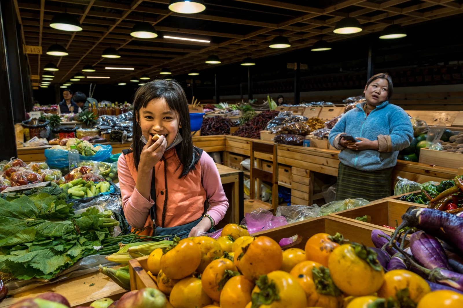 Visit the famous food markets in Thimpu, Bhutan
