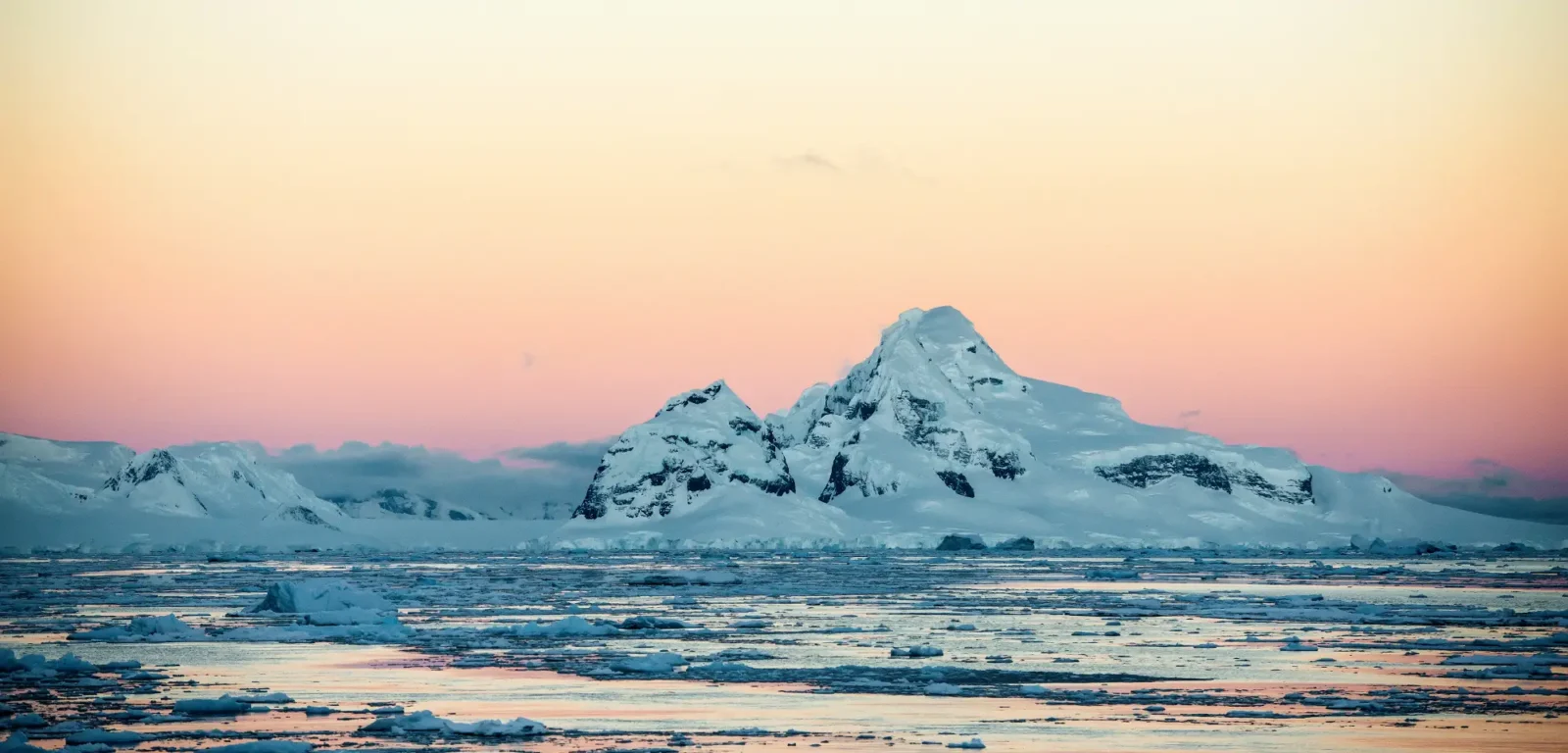Watch the sun set in Antarctica