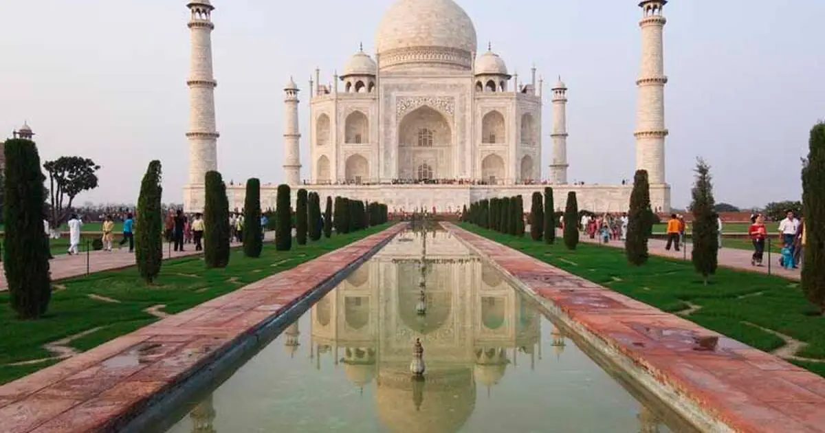 Visit the iconic Taj Mahal in Agra, Rajasthan