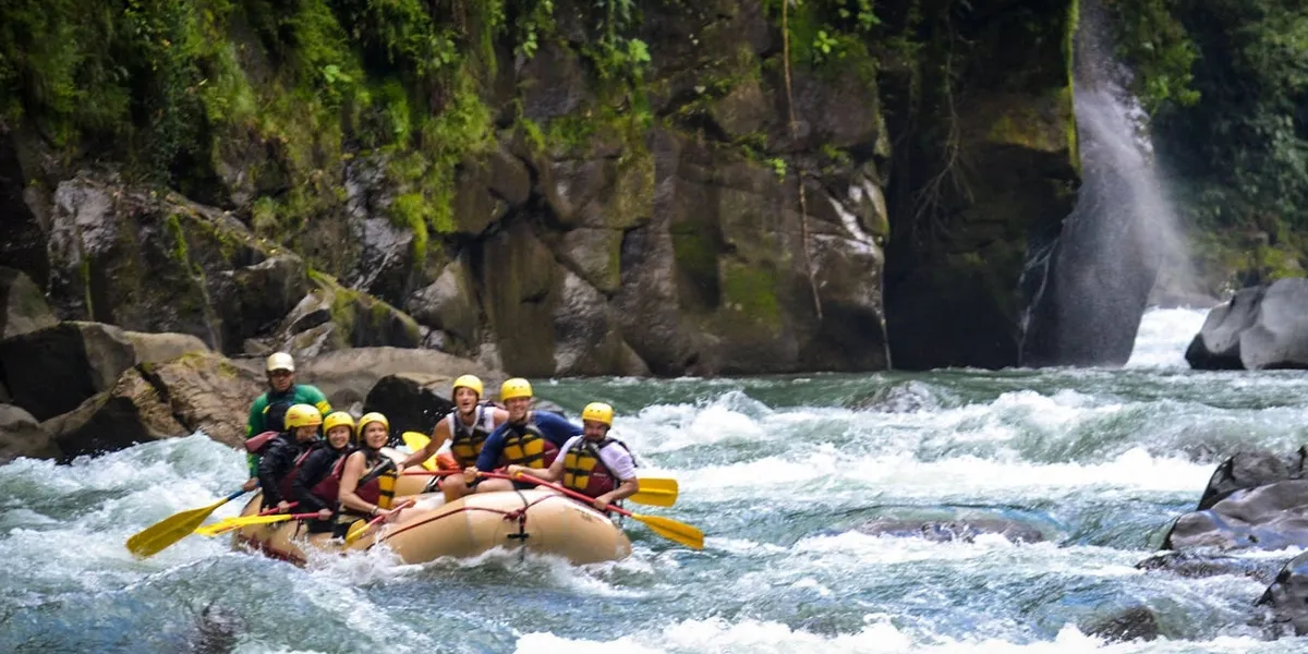 People rafting