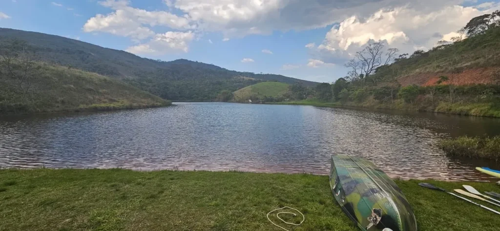 Kayaking on the beautiful lake is just one of the many activities offered at Ibiti eco project