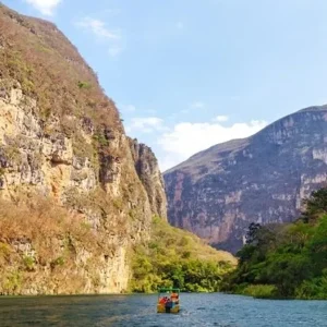 Boating through remote Canyons