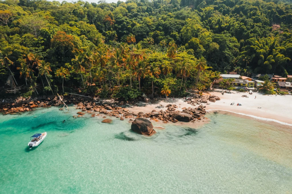 Remote and beautiful beaches of Ilha Grande