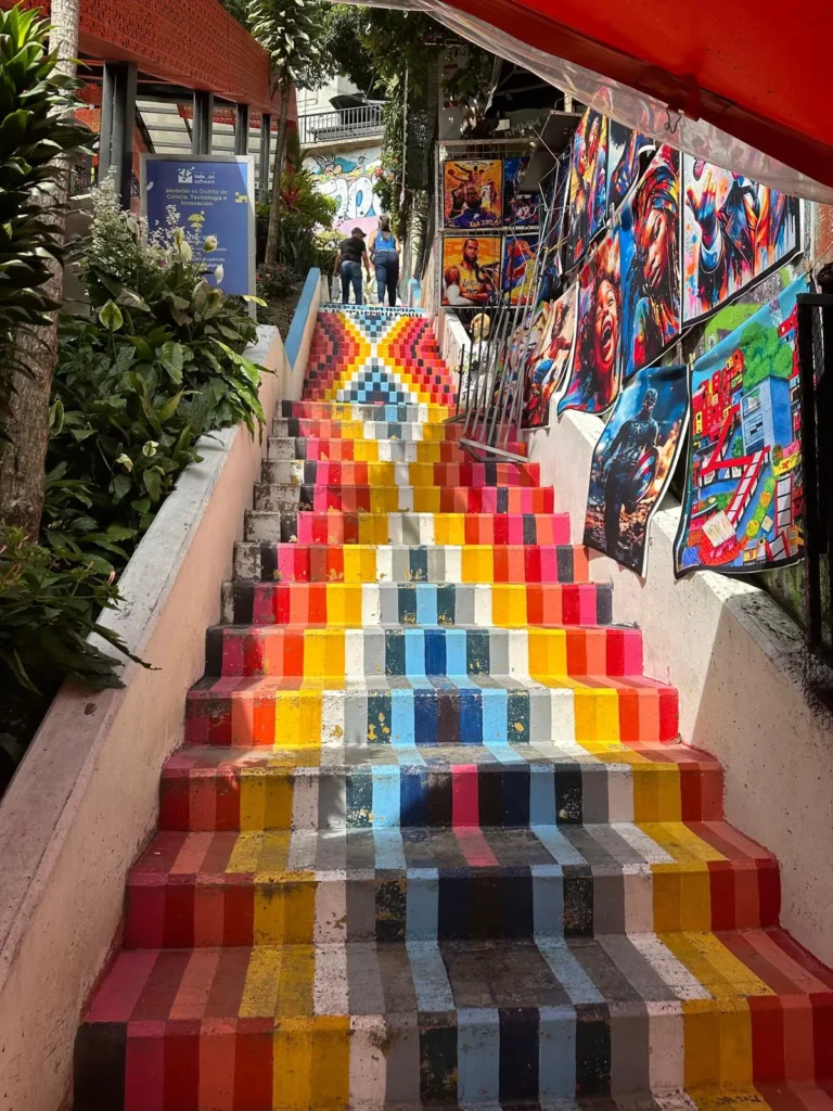 The colourful streets of Cartegena