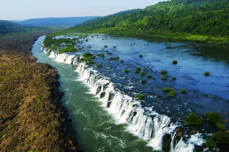 The amazing Mocona Falls, in Misiones province, Argentina