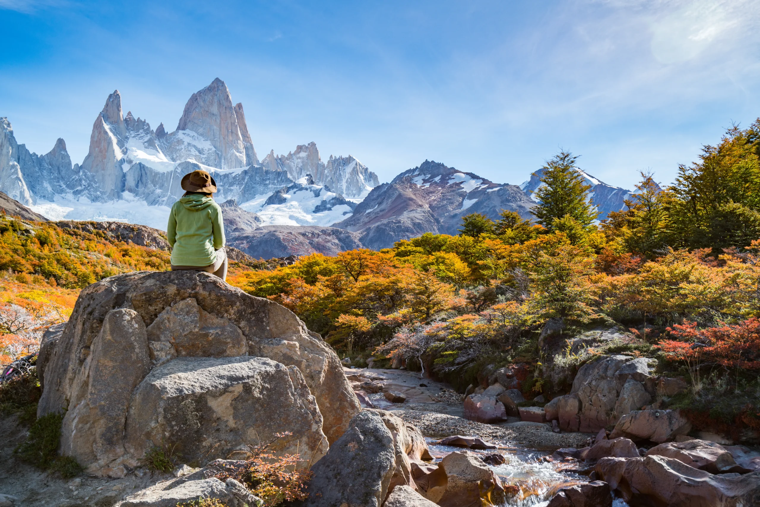The trekking capital of Argentina, El Chalten