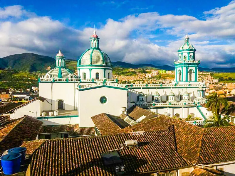 Pasto, located in Narino province in Colombia