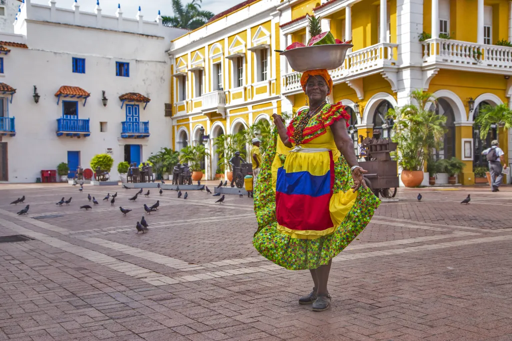 Vibrant Cartagena, Colombia