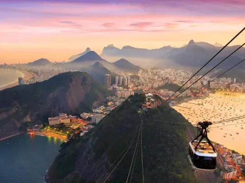 Views from Sugarloaf Mountain, Rio De Janeiro Brazil