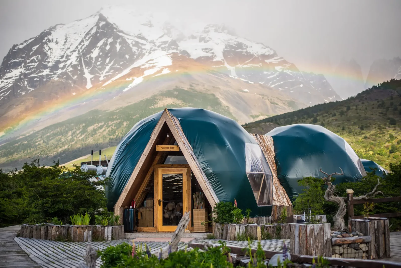Stay in comfortable and sustainable Eco Camp, in Torres del Paine Patagonia