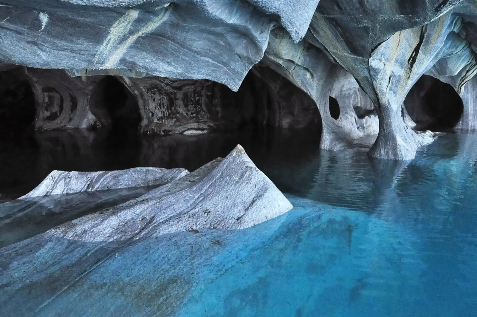 Marble Caves in Patagonian Chile