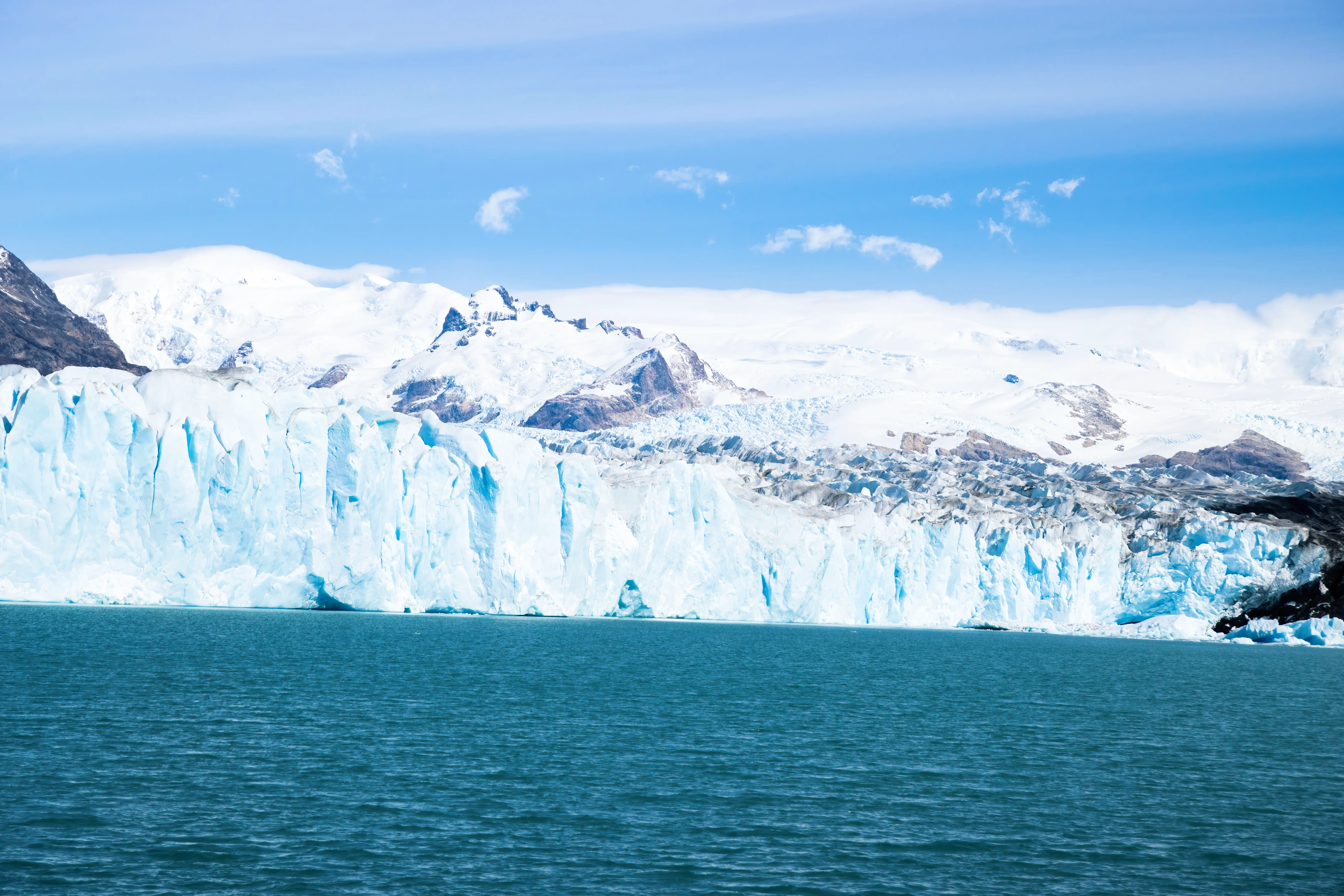 The iconic Perito Moreno Glacier in El Calafate, Patagonia