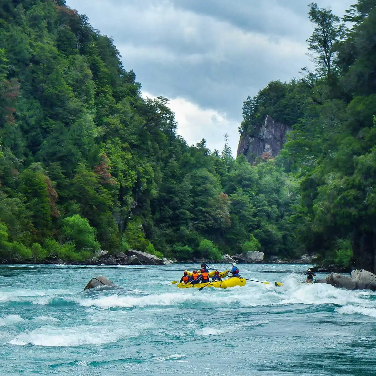 Enjoy epic rafting in Futaleufu, Patagonia