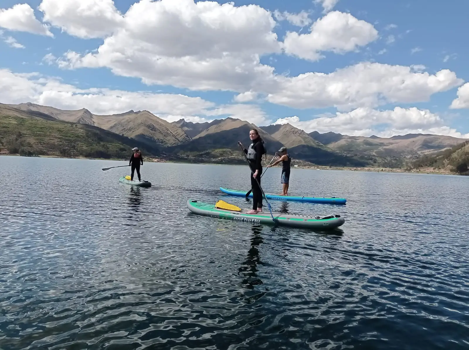 Try stand up paddleboarding in Peru with Travel Differently