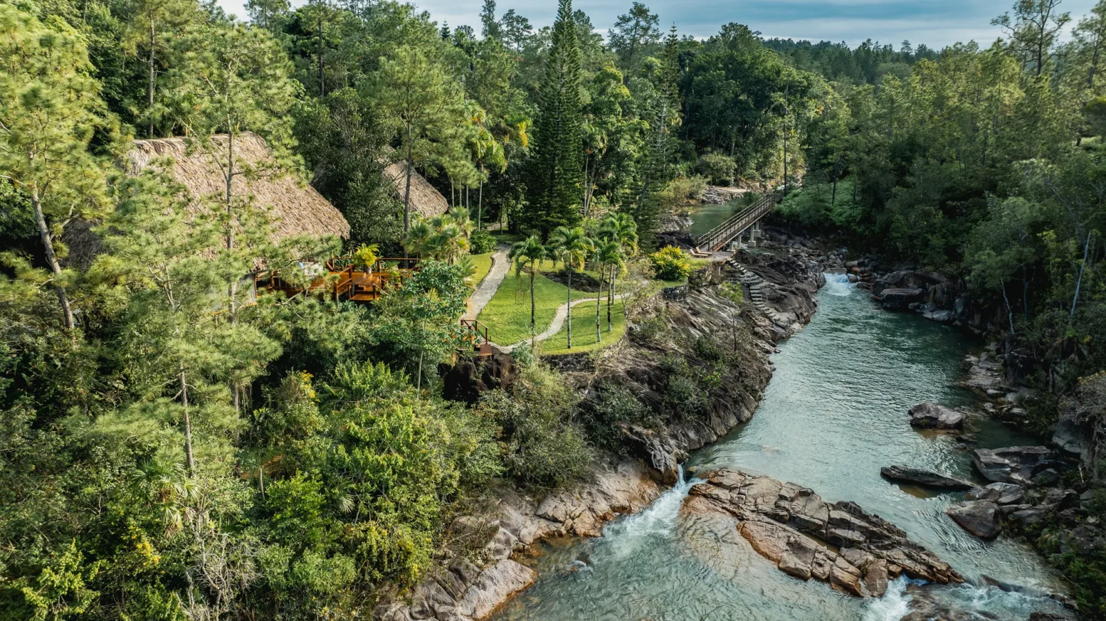 Stay at the incredible Blancaneaux Lodge in Mountain Pine Ridge, Belize
