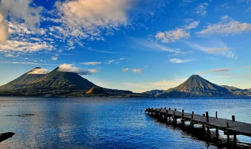 Lake Atitlan Sunrise in Guatemala