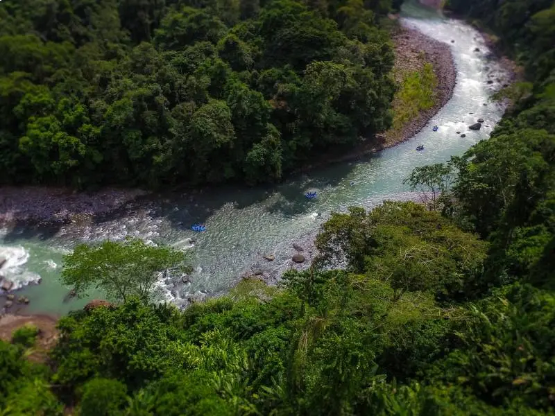Witness the thundering Pacuare Reserve River in Costa Rica