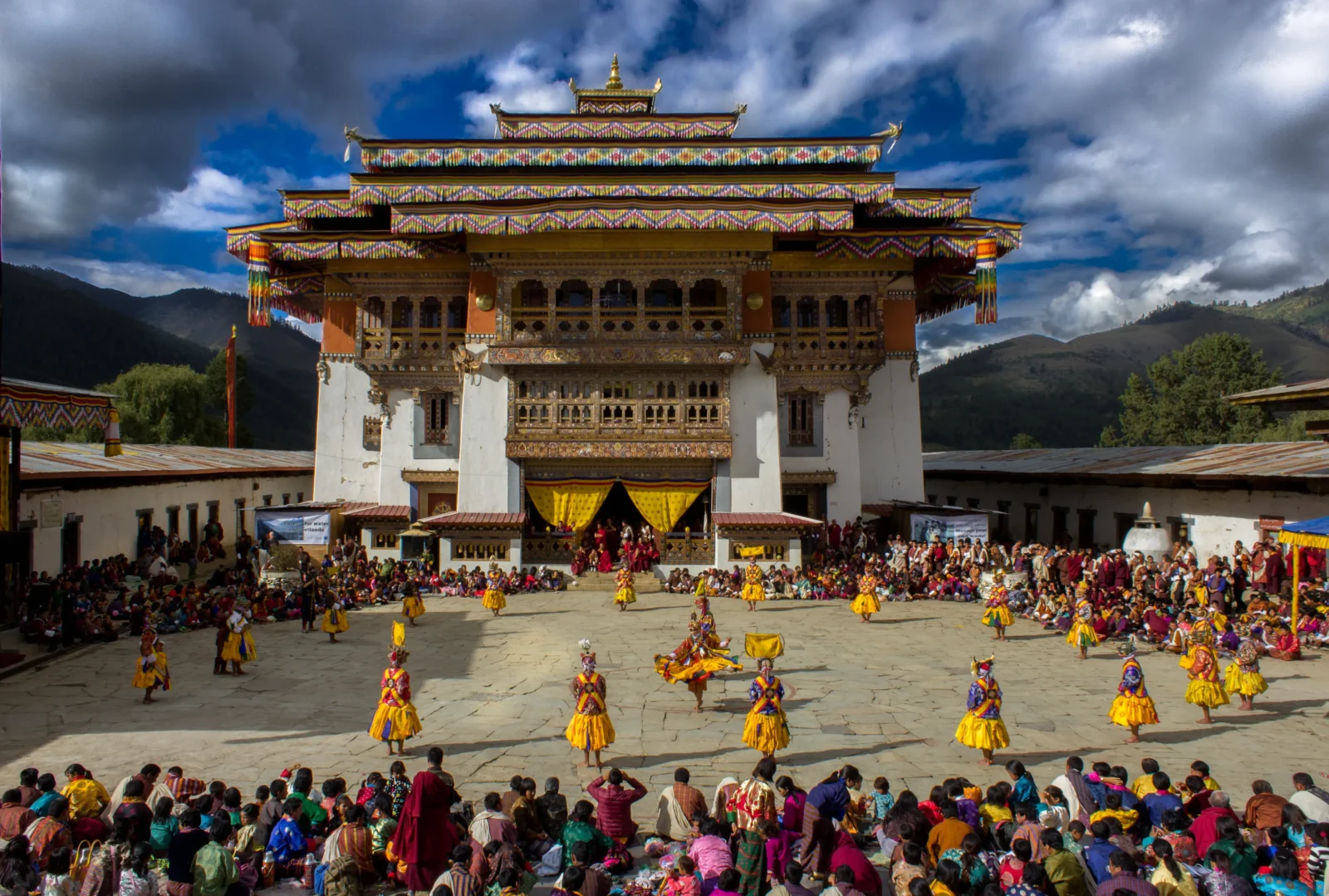 Experience a unique festival in Bhutan