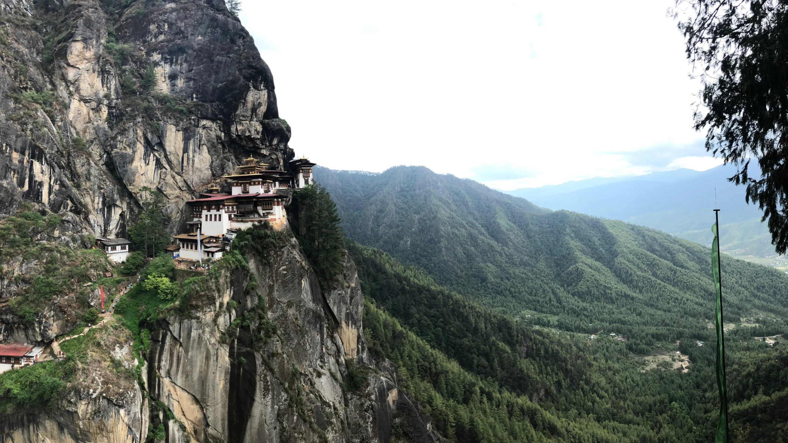 The iconic Tigers Nest Monastery in Bhutan