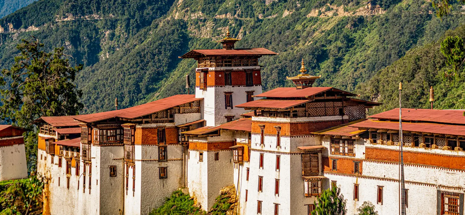 Visit the incredible Trongsa Dzong in Bhutan