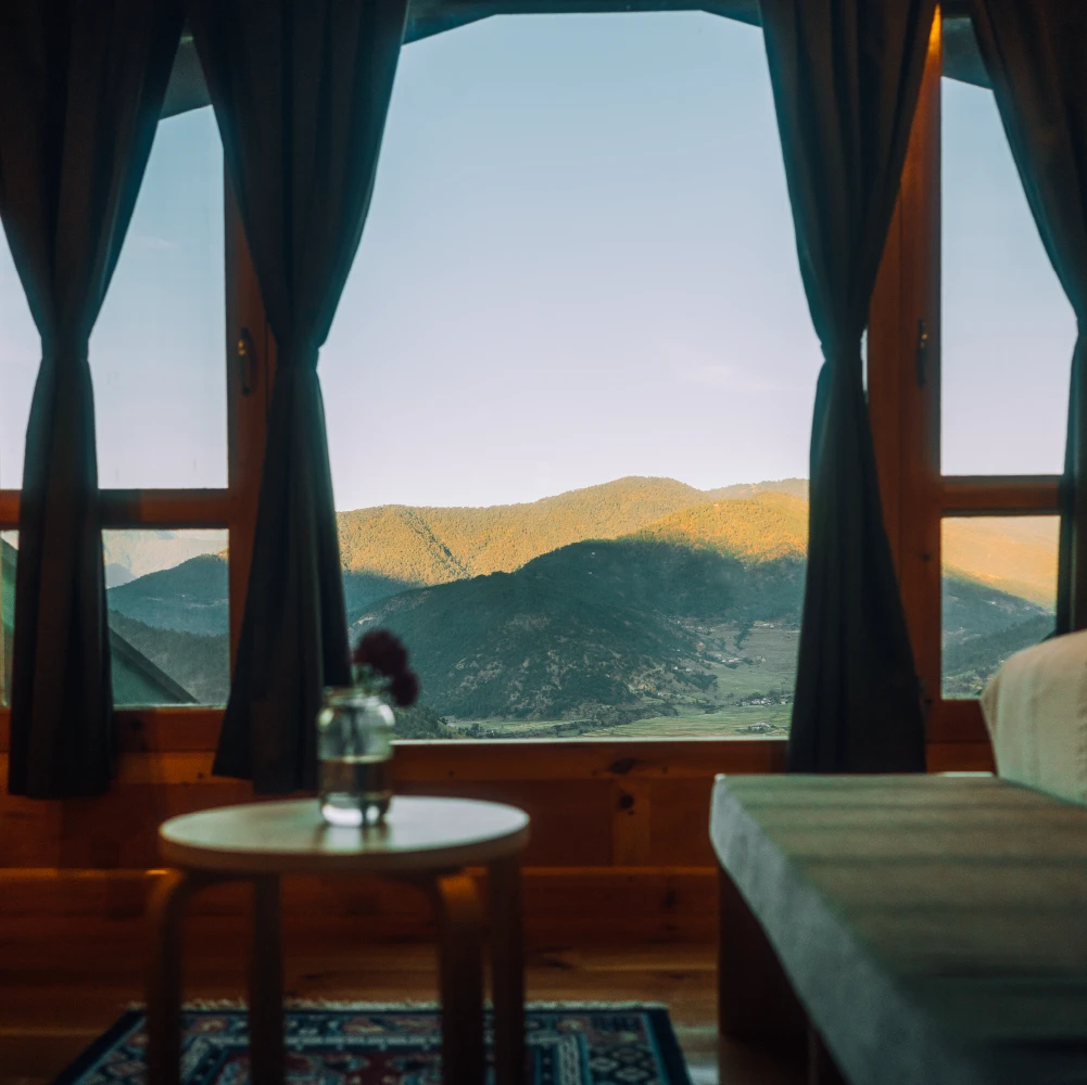 Enjoy a stay at eco-focused Dhumra Farm in Punakha Bhutan