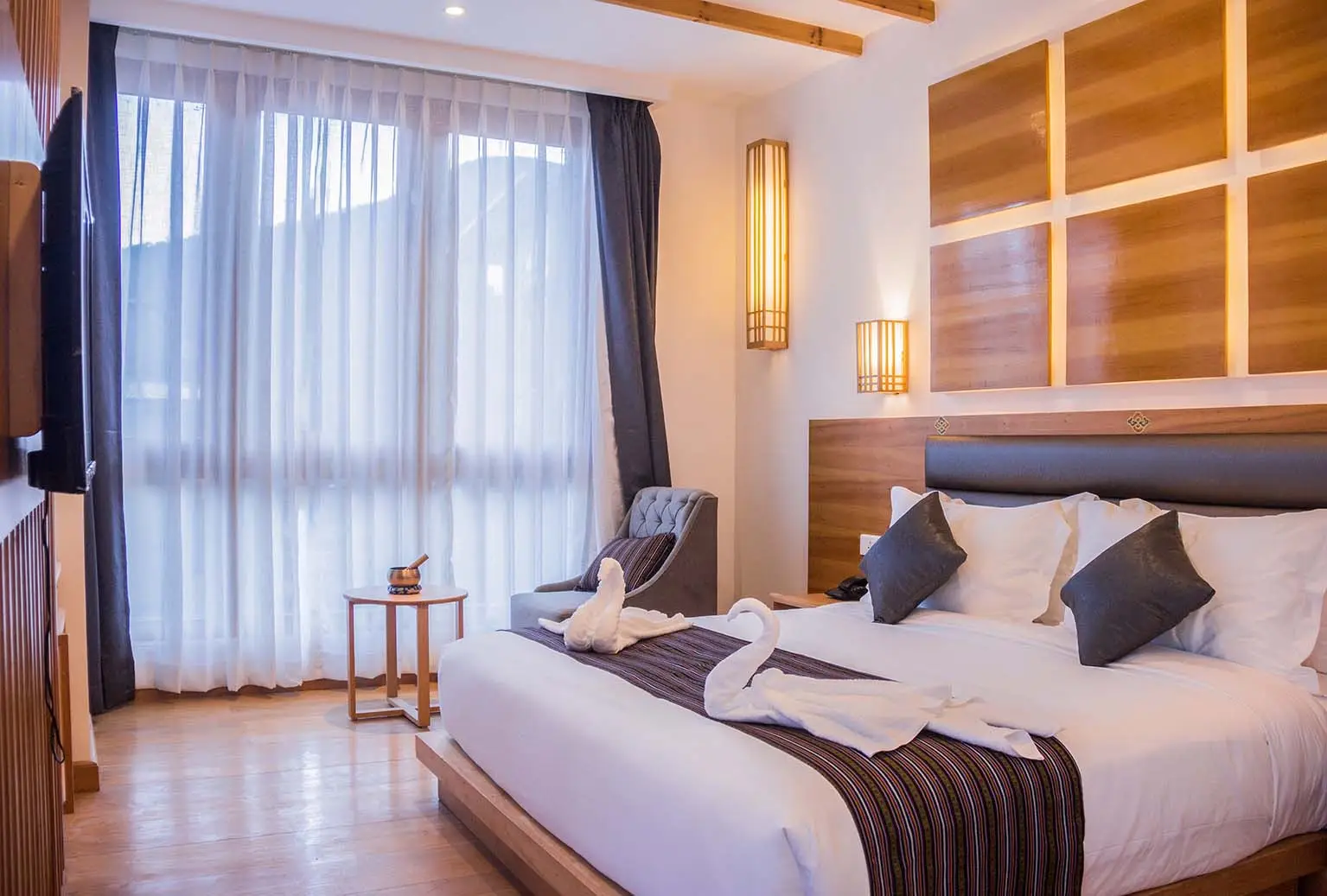 Pelyang Boutique hotel in Thimphu offers guests a comfortable and modern stay