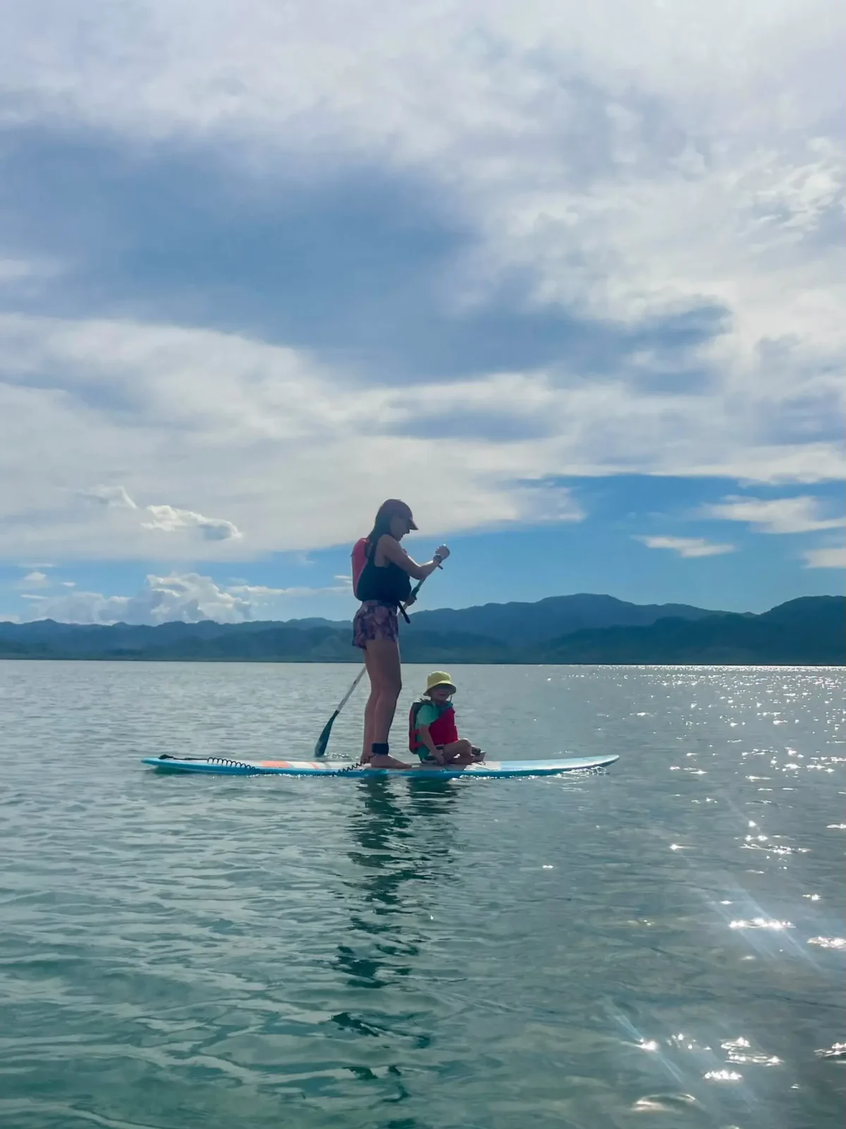 Paddleboarding in Costa Rica
