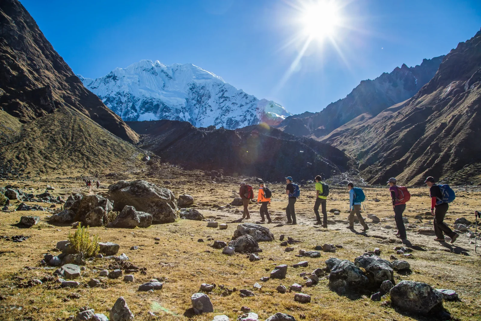 Hiking on the Salkantay Trek in Peru